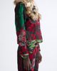 Chopova Lowena Chopova Lowena Faux Fur Trim Patchwork Denim Jacket - 4