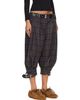Chopova Lowena Chopova Lowena Gray & Purple Plus Fours Knickerbocker Trousers - 2