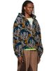 Chopova Lowena Chopova Lowena Gray 'Cheeky Girl' Oversized Hooded Fleece Jacket - 2