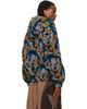 Chopova Lowena Chopova Lowena Gray 'Cheeky Girl' Oversized Hooded Fleece Jacket - 3