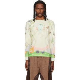 Chopova Lowena Chopova Lowena Green Woodland Oversized T-shirt