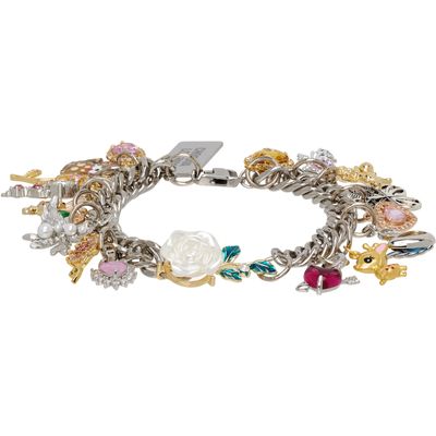 Chopova Lowena Chopova Lowena Knuckles Multi Charm Bracelet