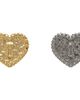 Chopova Lowena Chopova Lowena Locked Heart Stud Earrings - 1