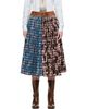Chopova Lowena Chopova Lowena Multicolor Lockhart Carabiner Midi Skirt - 1