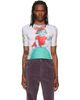 Chopova Lowena Chopova Lowena Multicolor Miss Egg Fitted Jersey T-shirt - 1