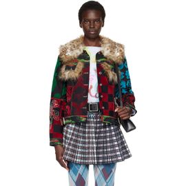 Chopova Lowena Chopova Lowena Multicolor Patchwork Denim Jacket