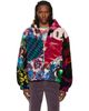 Chopova Lowena Chopova Lowena Multicolor Patchwork Oversized Hooded Fleece Jacket - 1