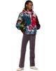 Chopova Lowena Chopova Lowena Multicolor Patchwork Oversized Hooded Fleece Jacket - 4
