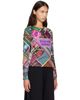 Chopova Lowena Chopova Lowena Multicolor 'Pretty' Beaded Jersey Top - 2