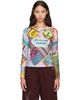 Chopova Lowena Chopova Lowena Multicolor 'Witty' Beaded Jersey Top - 1