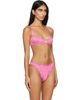 Chopova Lowena Chopova Lowena Pink 'FEELINGS' Surprise Bralette - 2