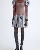 Chopova Lowena Chopova Lowena Pitch Jersey Mixed Media Dress - 1