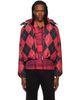 Chopova Lowena Chopova Lowena Red Argyle Puffer Jacket - 1