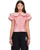 Chopova Lowena Chopova Lowena Red Swoon Blouse - 1