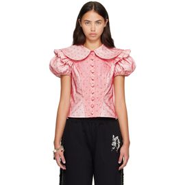 Chopova Lowena Chopova Lowena Red Swoon Blouse