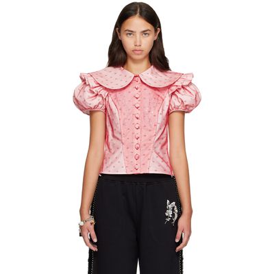 Chopova Lowena Chopova Lowena Red Swoon Blouse