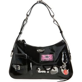 Chopova Lowena Chopova Lowena Sofia Patent Leather Handbag