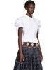 Chopova Lowena Chopova Lowena White Bluestocking Blouse - 2