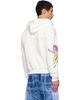 Chopova Lowena Chopova Lowena White Follow The Fairies Zip Hoodie - 3