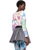 Chopova Lowena Chopova Lowena White Splat Wet Fitted Jersey T-shirt - 3