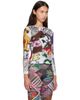 Chopova Lowena Chopova Lowena White Spray It Fitted Mesh Top - 2