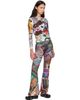 Chopova Lowena Chopova Lowena White Spray It Fitted Mesh Top - 4