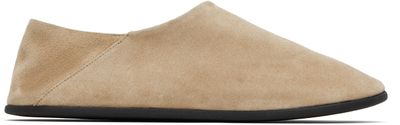 CHRISTEN CHRISTEN Beige Big Bootie Mule Loafers
