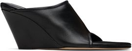 CHRISTEN CHRISTEN Black 75mm Stretch Mules
