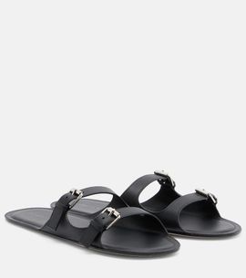 Christen Christen Double Belt leather sandals