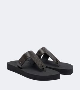 Christen Christen Edge leather thong sandals