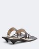 Christen Christen Edge snake-effect leather mules - 3