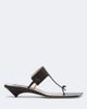 Christen Christen Edge snake-effect leather mules - 5