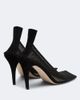 Christen Christen Edge Stretch suede-trimmed mesh pumps - 3