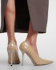 Christen Christen Helix croc-effect patent leather pumps - 2