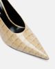 Christen Christen Helix croc-effect patent leather pumps - 6