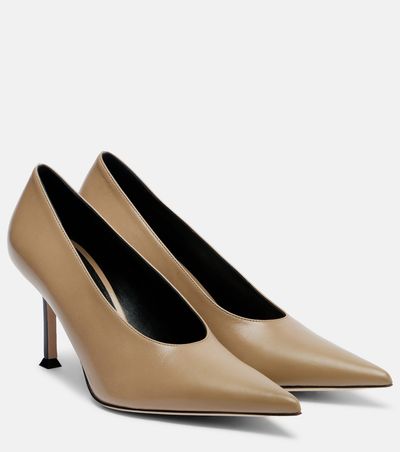 Christen Christen Helix leather pumps