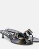 Christen Christen Helix patent leather thong sandals - 1
