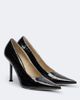 Christen Christen Helix snake-effect leather pumps - 1