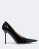 Christen Christen Helix snake-effect leather pumps - 5
