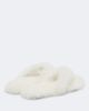 Christen Christen Home shearling thong sandals - 4