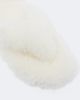 Christen Christen Home shearling thong sandals - 6
