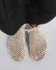 Christen Christen Mandala crochet leather-trimmed flats - 2