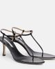 Christen Christen Mono Strap 75 leather thong sandals - 1