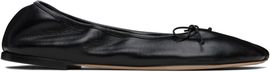 CHRISTEN CHRISTEN SSENSE Exclusive Black Tabi Stretch Ballerina Flats