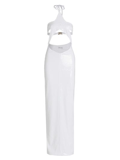 Christian Cowan Women's Metallic Halter Gown