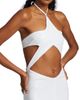 Christian Cowan Women's Metallic Halter Gown - 6
