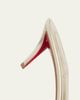 Christian Louboutin 60mm Miss Z Metallic Leather Slingback Pumps - 3