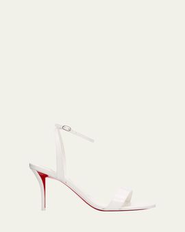 Christian Louboutin 80mm Miss Z Patent Leather Ankle-Strap Sandals