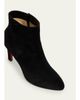 Christian Louboutin 85mm Fannylove Suede Booties - 3