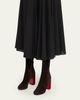 Christian Louboutin 85mm Jane Suede Knee-High Boots - 2